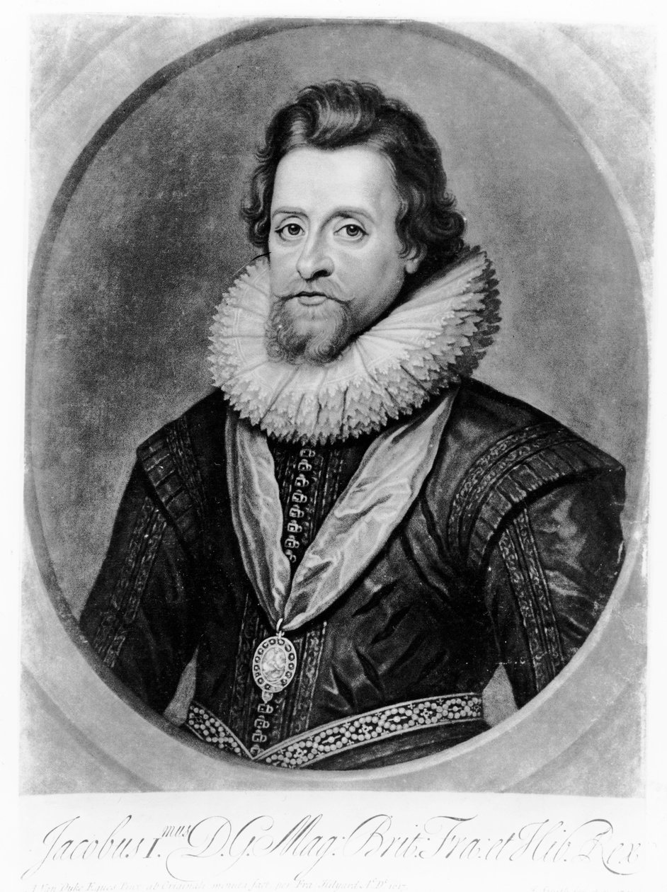 Jakub I. z Anglie, Jakub VI. ze Skotska od Anthony van Dyck