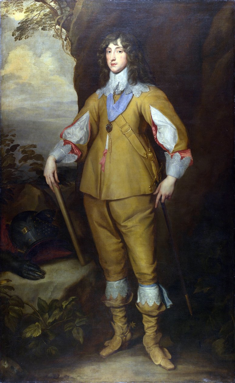 Princ Charles Louis, hrabě Palatine od Anthony van Dyck