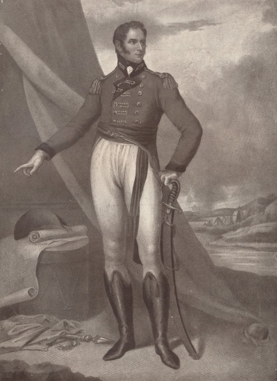 Sir Ronald Craufurd Ferguson, 1810 1909 od Anthony Cardon