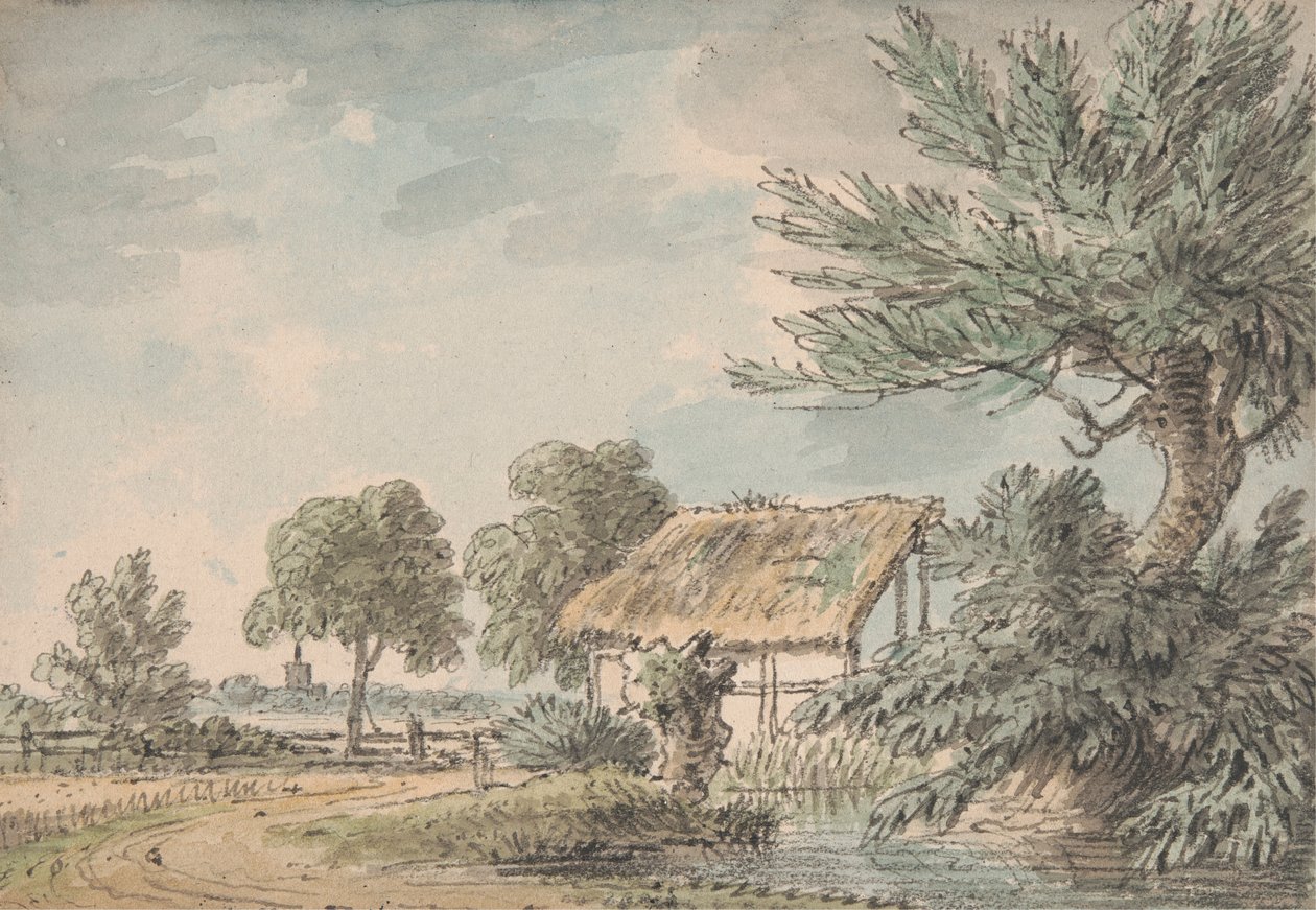 Krajina poblíž Watford, Hertfordshire od Anthony Devis