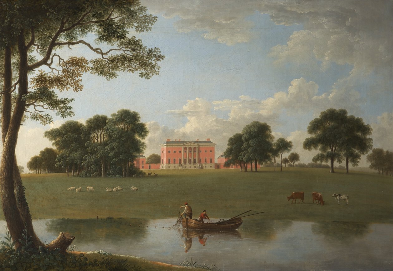 Tabley House, kolem roku 1767 od Anthony Devis
