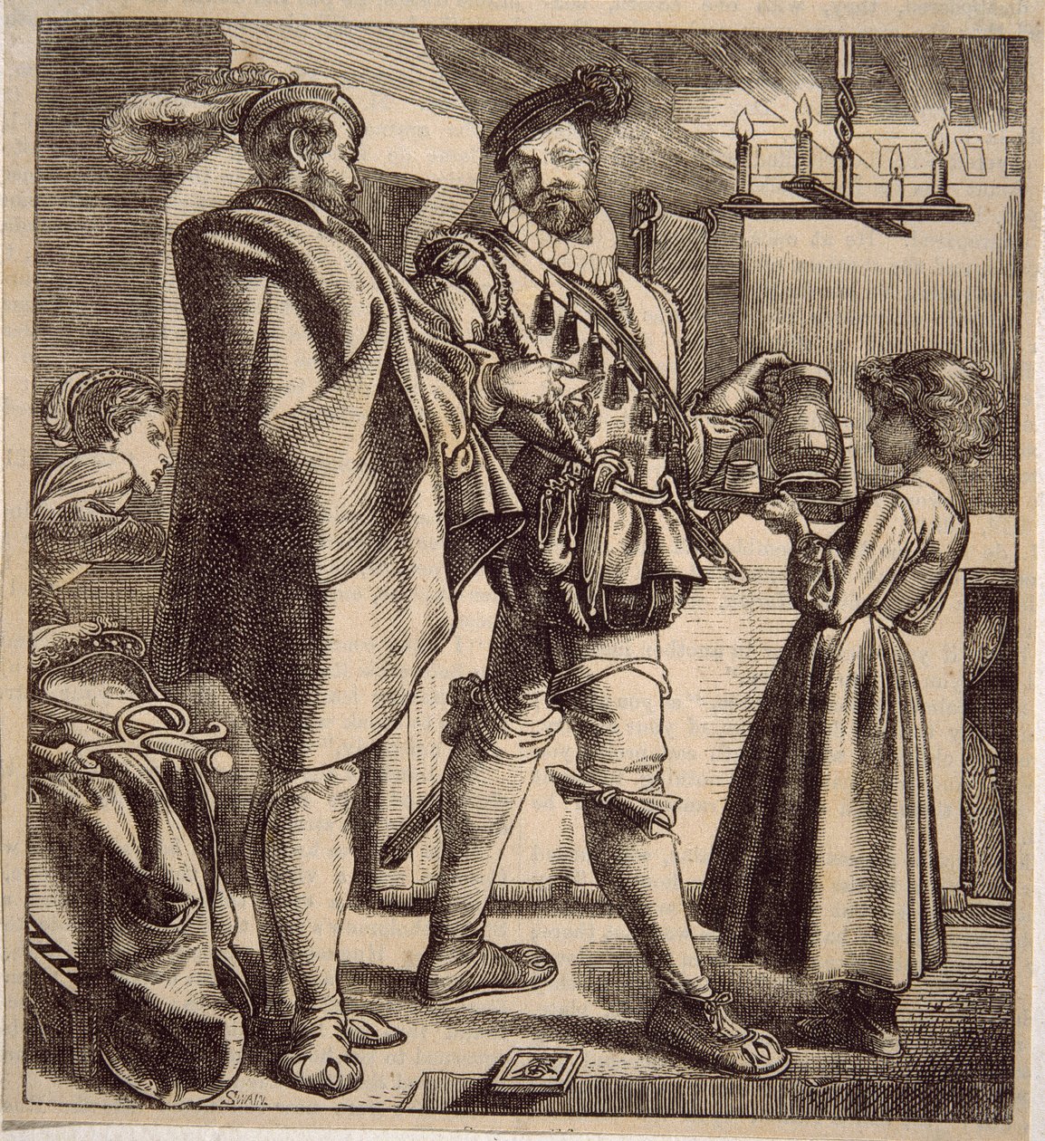 Jacques de Caumont (1558-1652) od Anthony Frederick Augustus Sandys