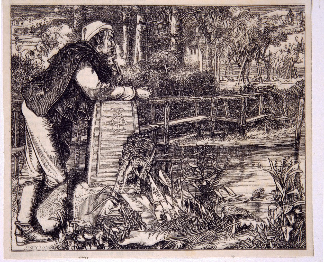 Starý chartista od Anthony Frederick Augustus Sandys