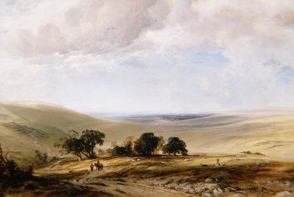 South Downs od Anthony Vandyke Copley Fielding