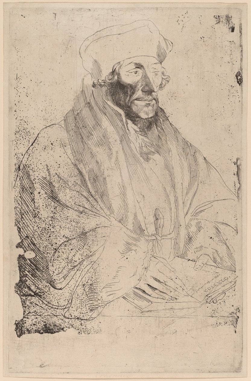 Erasmus Rotterdamský, pravděpodobně 16261641. od Anthony van Dyck