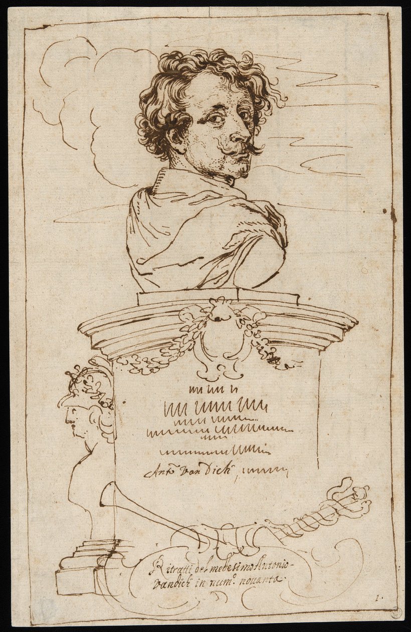 Frontispis z "Ikonografie" od Anthony van Dyck
