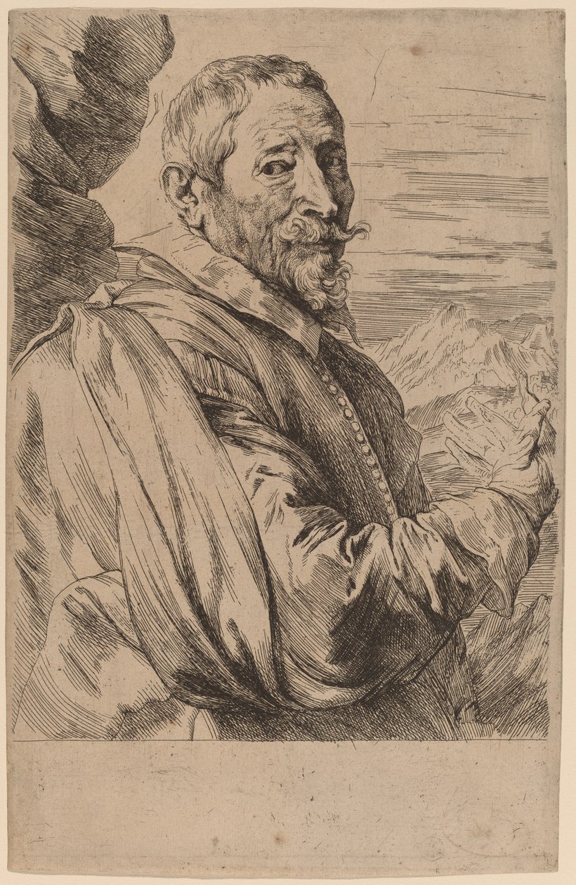 Jodocus de Momper, pravděpodobně 16261641. od Anthony van Dyck