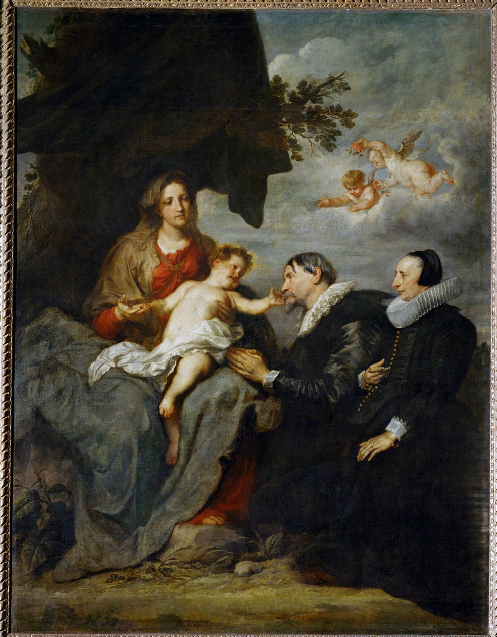 Panny Marie Dárců ... od Anthony van Dyck