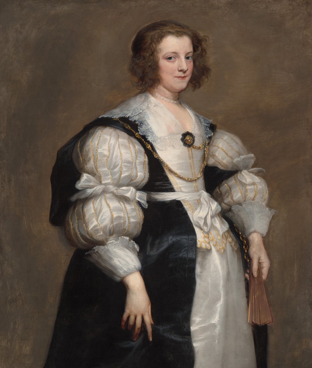 Dáma s vějířem, c. 1628. od Anthony van Dyck