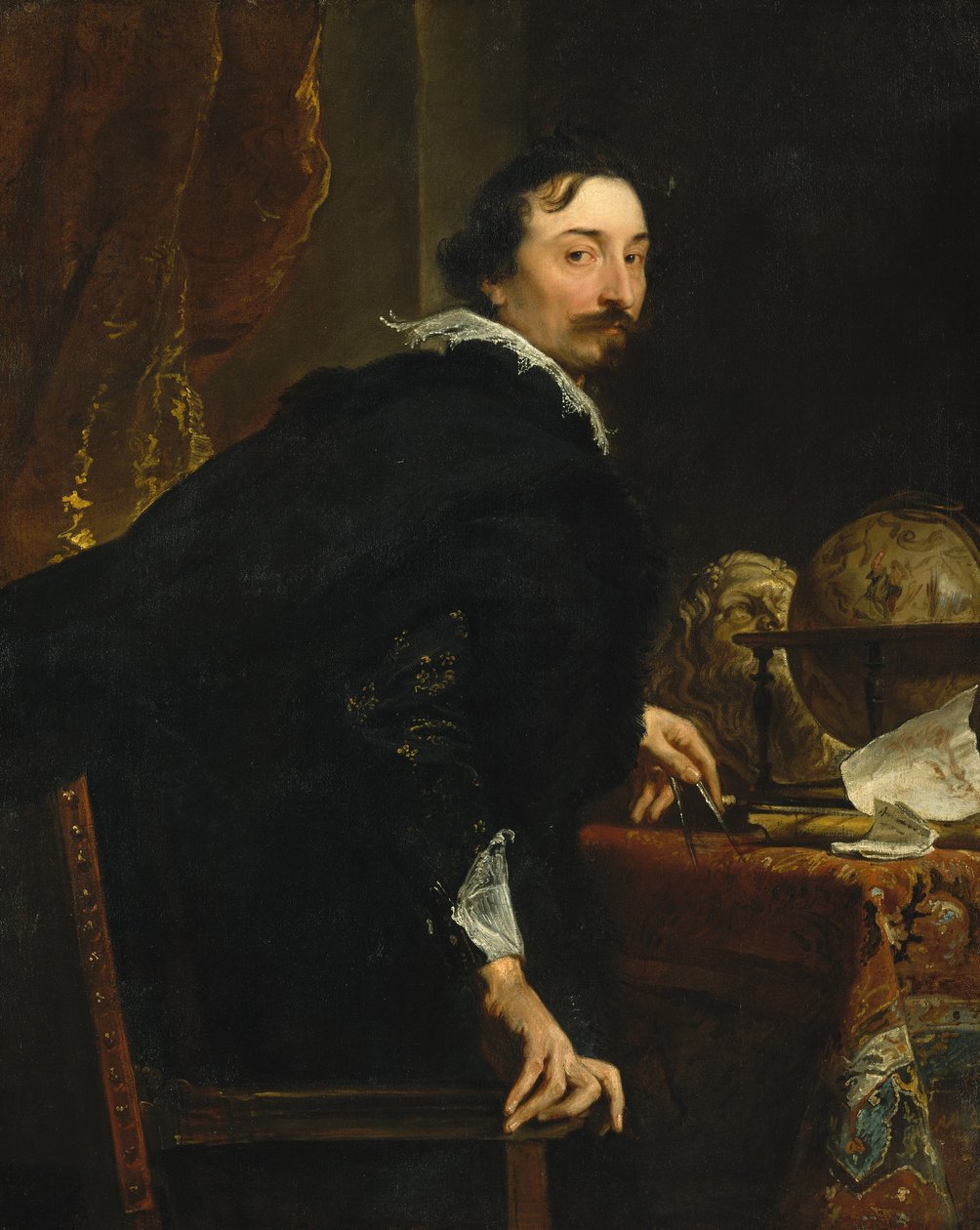 Lucas van Uffel, kolem 1622 od Anthony van Dyck