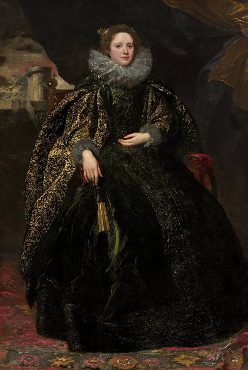 Marchesa Balbi, asi 1623 (olej na plátně) od Anthony van Dyck