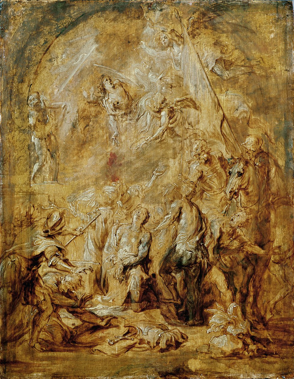 Umučení svatého Jiří od Anthony van Dyck