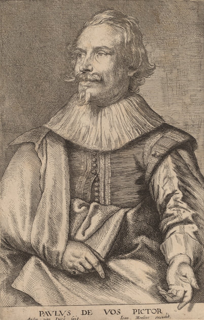 Paul de Vos, pravděpodobně 16261641. od Anthony van Dyck