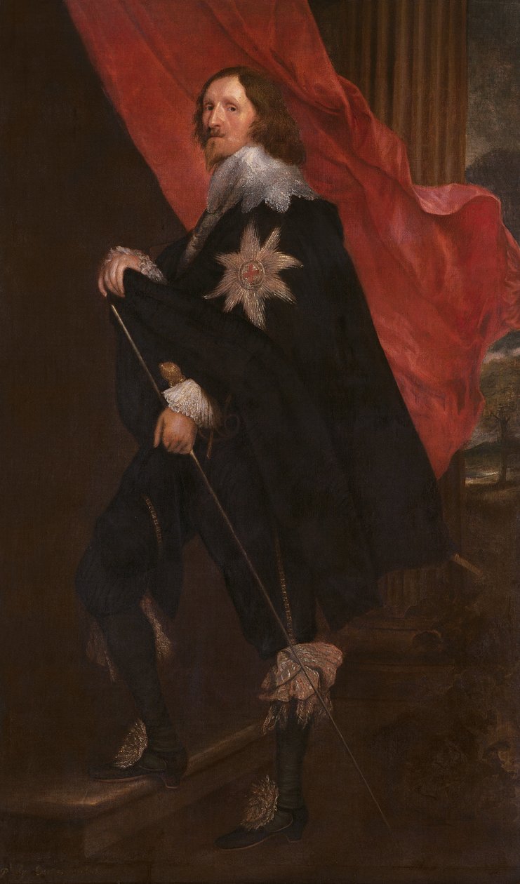 Philip, 4. hrabě z Pembroke (1548-1650) od Anthony van Dyck
