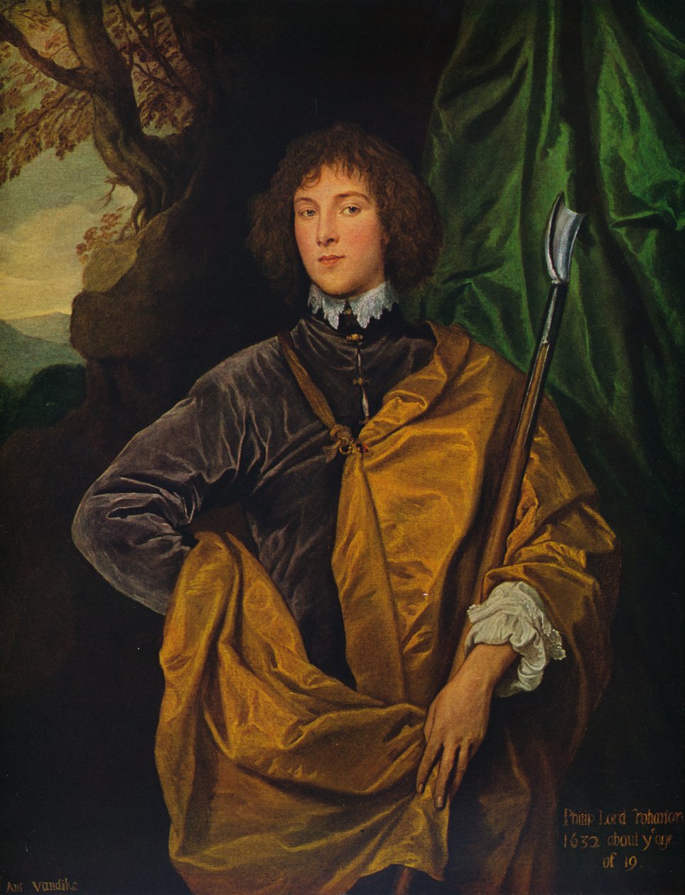Philip, Lord Wharton, 1632 od Anthony van Dyck