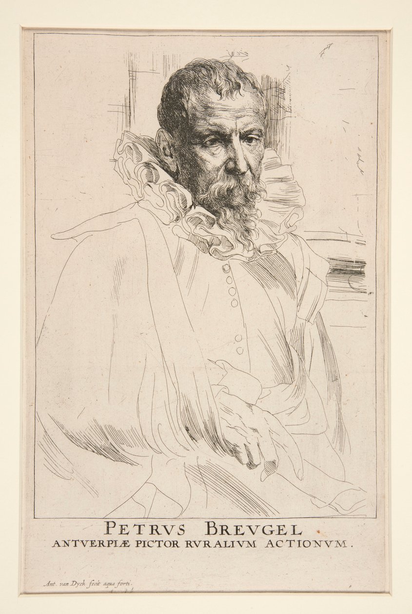 Pieter Brueghel, mladší od Anthony van Dyck