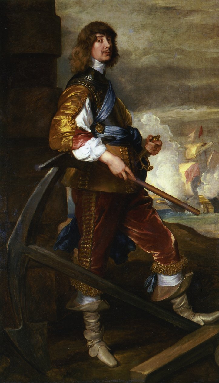 Portrét Algernona od Anthony van Dyck