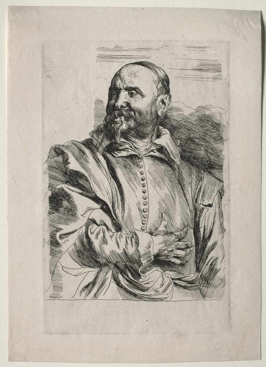 Portrét Jana Snellinxe. od Anthony van Dyck