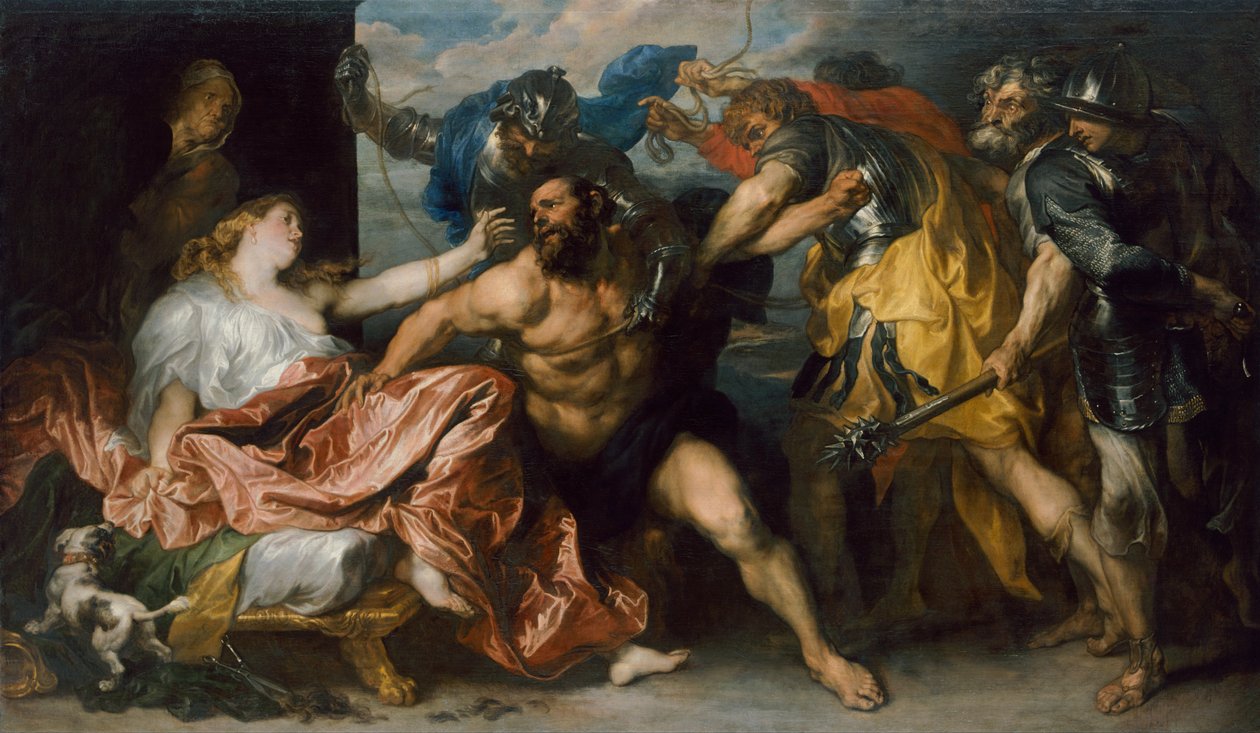 Samson a Dalila od Anthony van Dyck