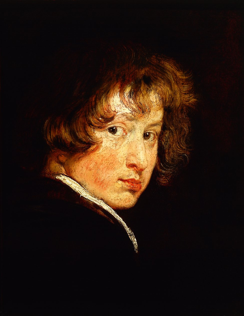 Autoportrét v šestnácti od Anthony van Dyck