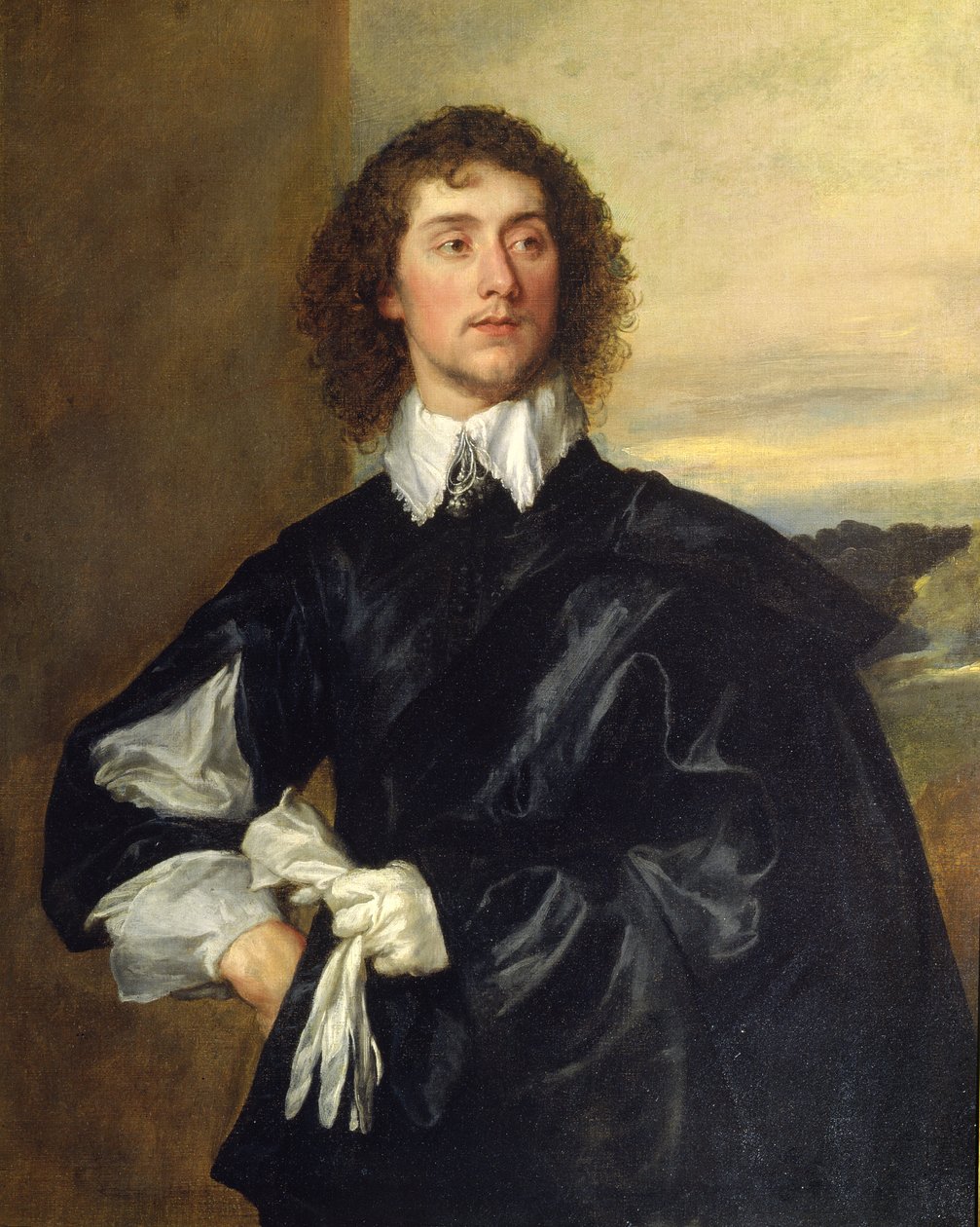 Sir Thomas Hanmer (1612-78) kolem 1638 od Anthony van Dyck