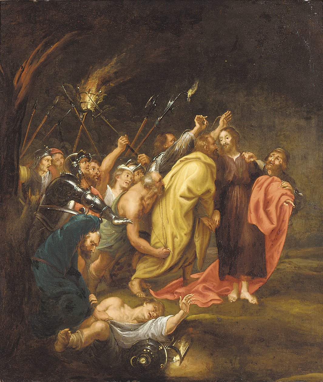 Zatčení Krista od Anthony van Dyck