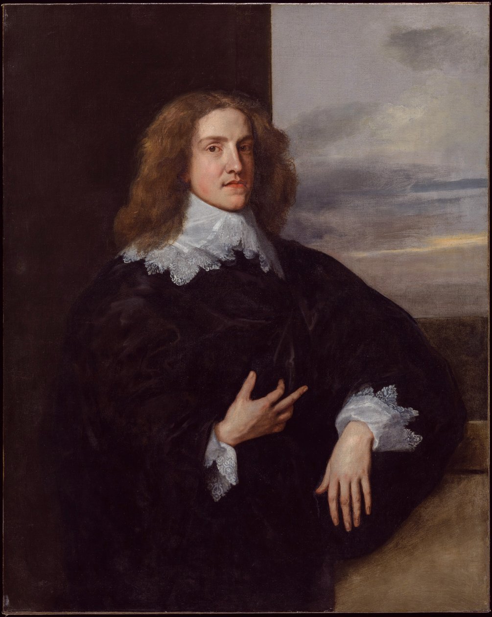 Mladý gentleman (hrabě z Downe) od Anthony van Dyck