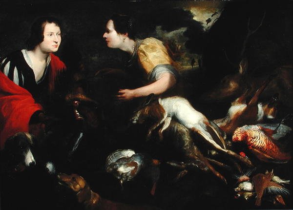Atalanta a Meleager od Anthony van Dyck