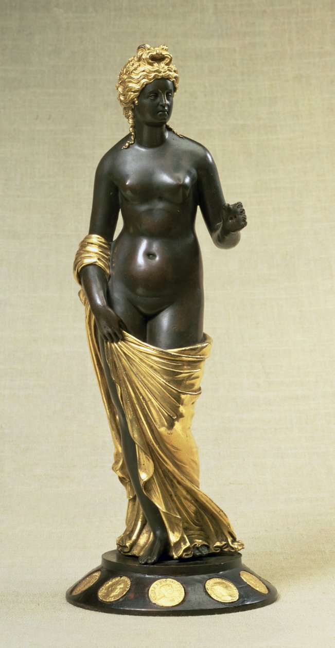 Venuše Felixova, kolem roku 1500 (bronz a zlacení) od Antico