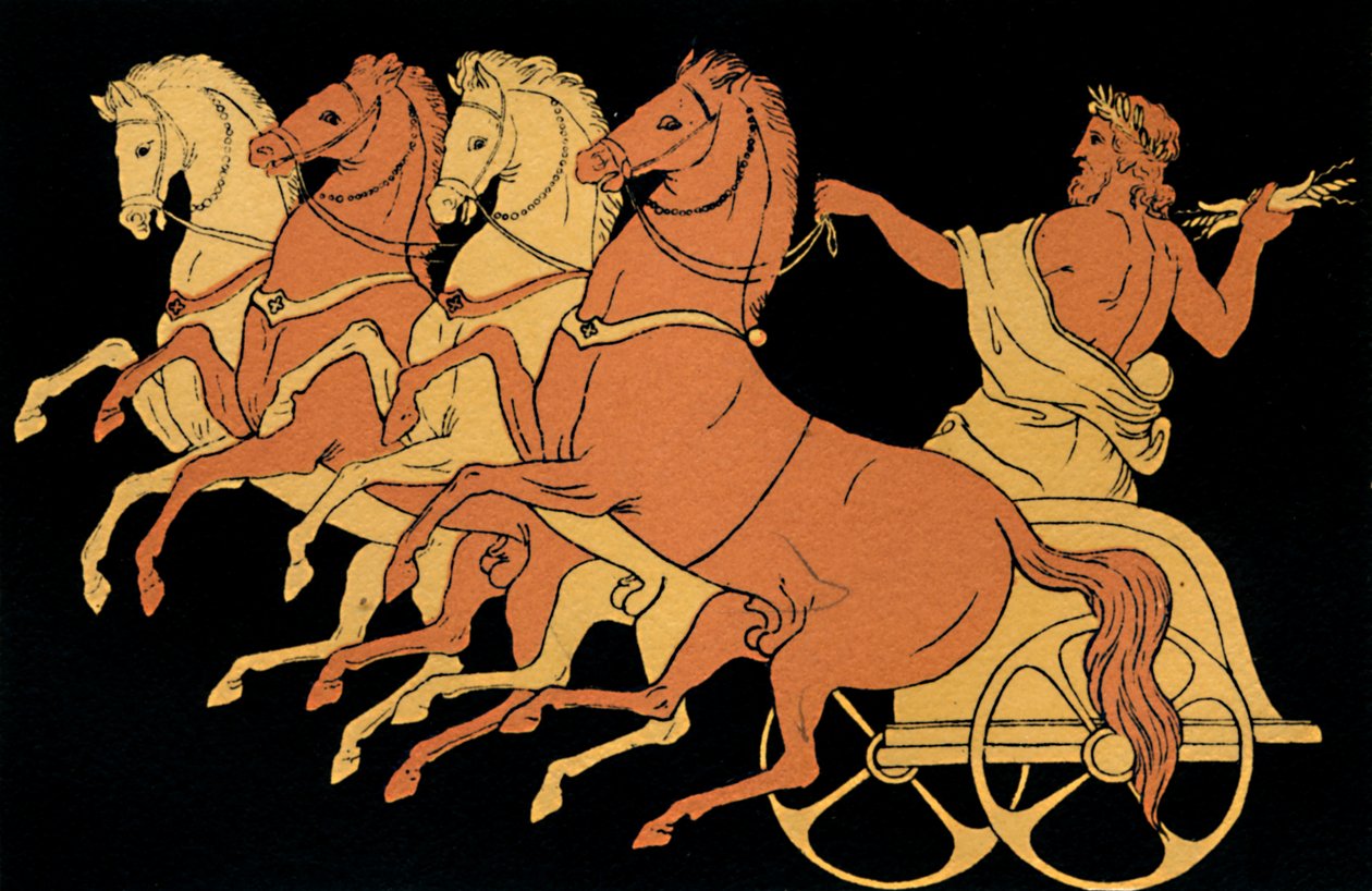 „Vůz Zeus“, 1880 od Antique
