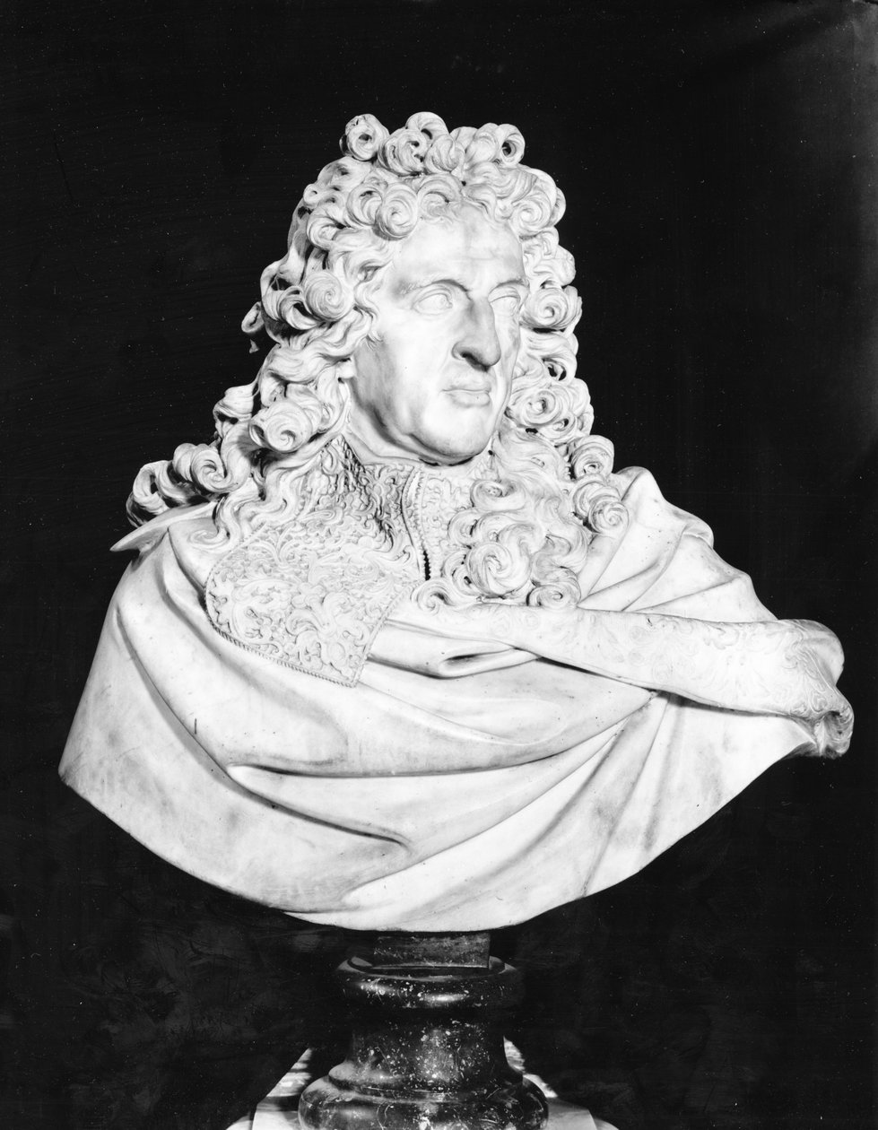 Busta Andre Le Notre (1613-1700), po roce 1700 (mramor) od Antoine Coysevox