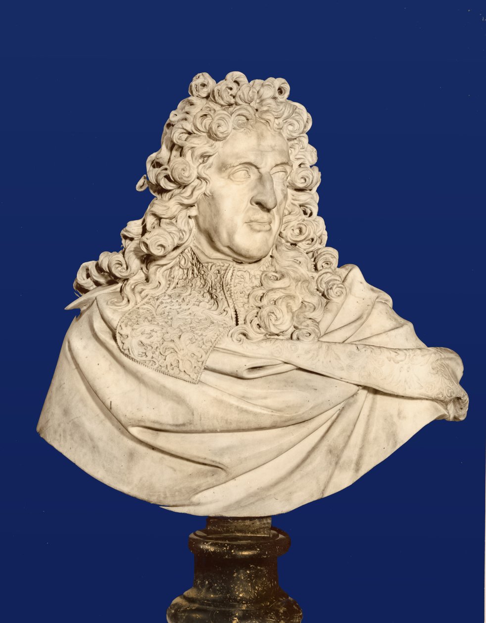 Busta Andre Le Notre, po roce 1700 (mramor) od Antoine Coysevox