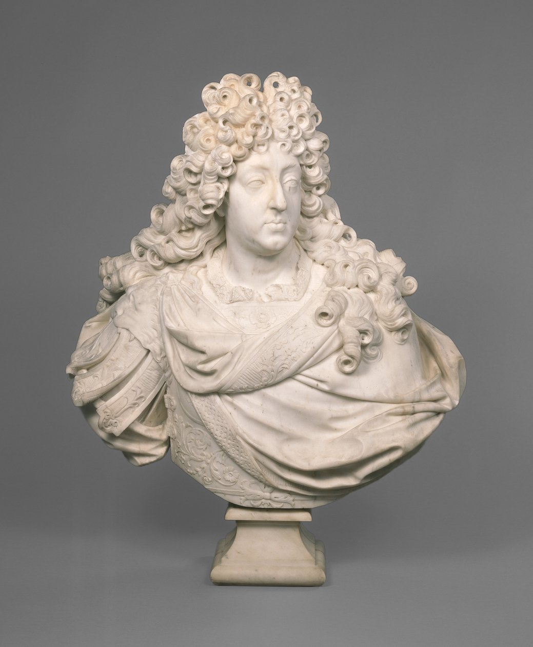 Ludvík Francouzský, Velký dauphin, asi 1698 (mramor) od Antoine Coysevox