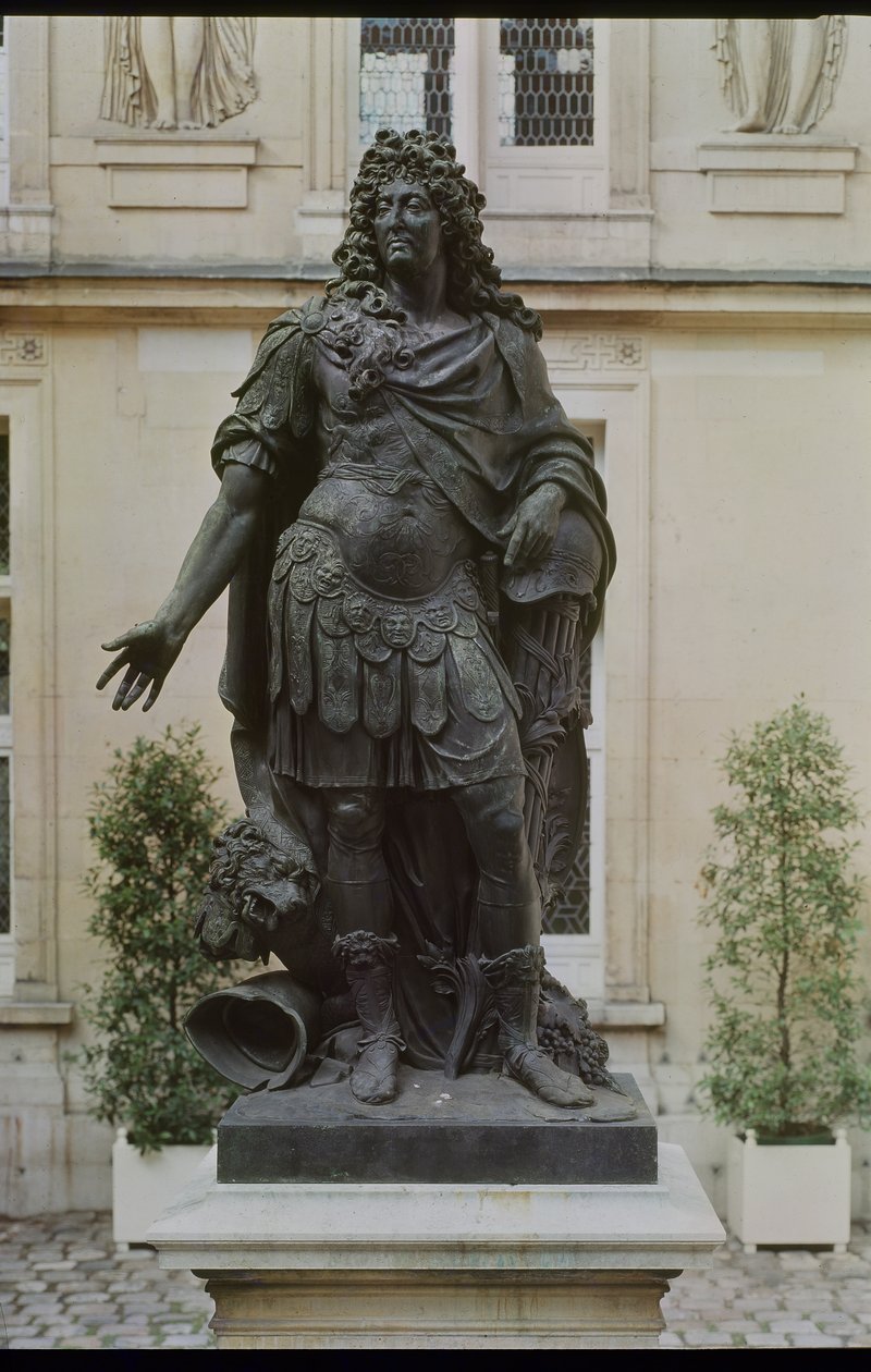 Socha Ludvíka XIV (1638-1715) (bronz) od Antoine Coysevox