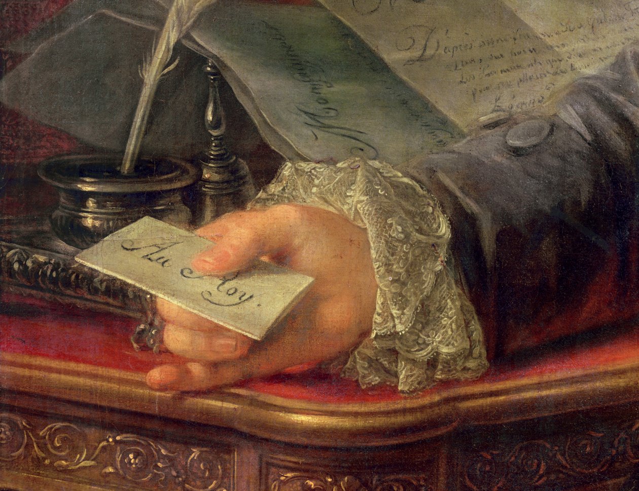 Charles Gravier (1719-87) hrabě z Vergennes (detail 257923) od Antoine François Callet
