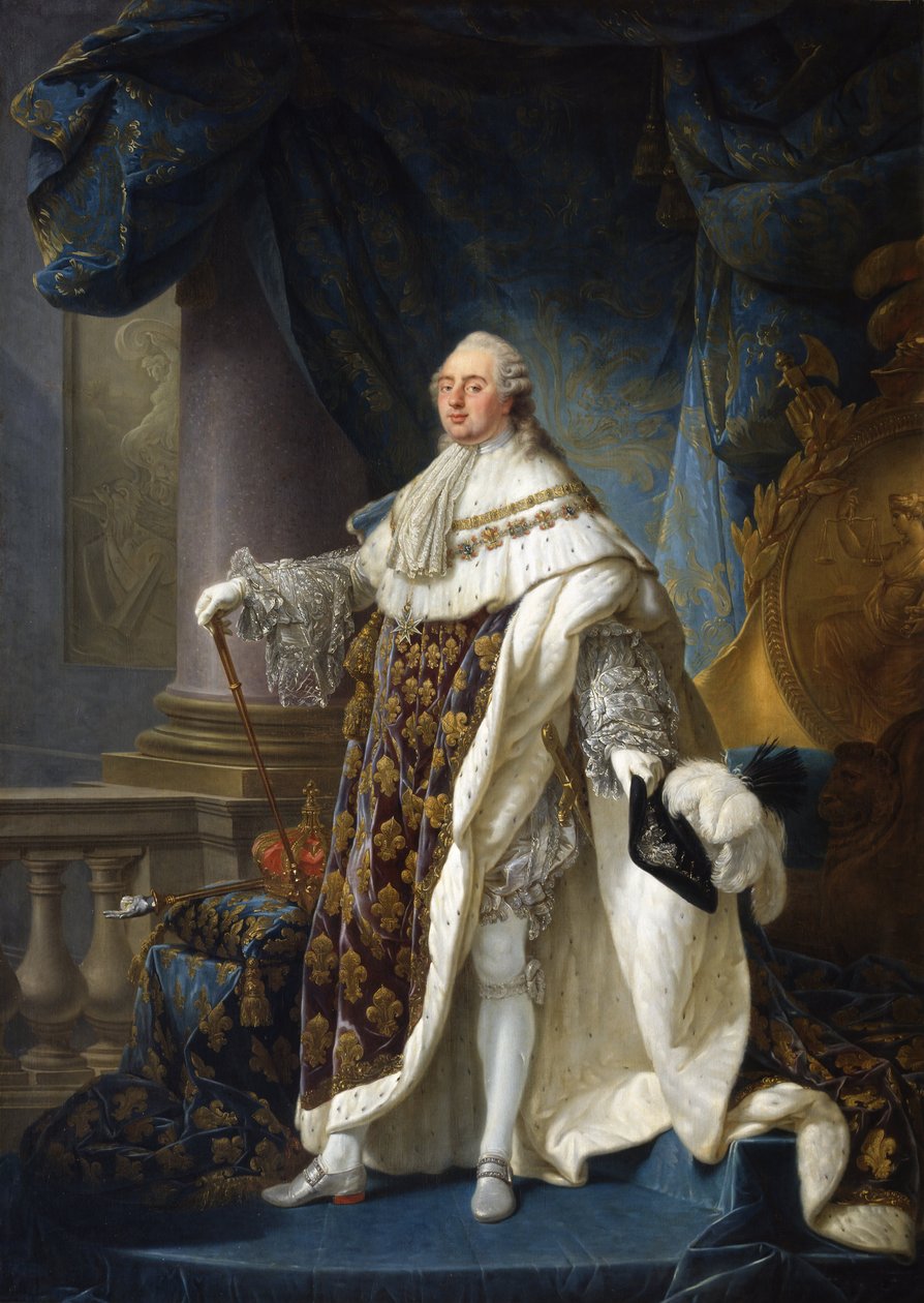 Ludvík XVI., Král Francie a Navarra (1754-1793) od Antoine François Callet