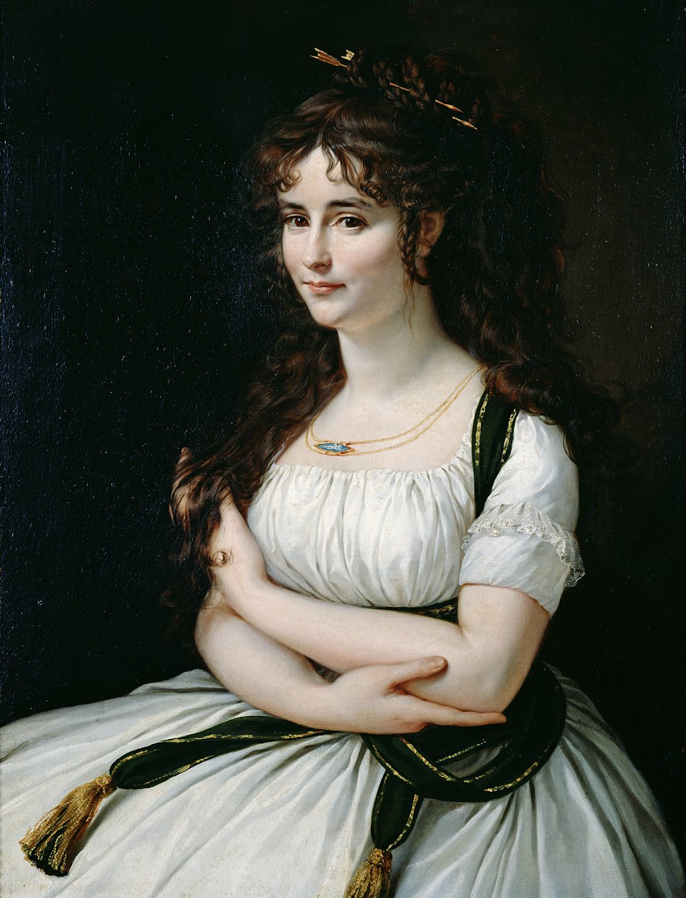 Madame Pasteur (1773-1841) od Antoine Jean Gros