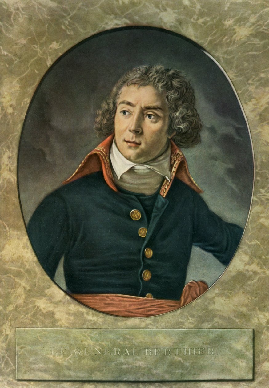 generál Berthier od Antoine Jean after Gros