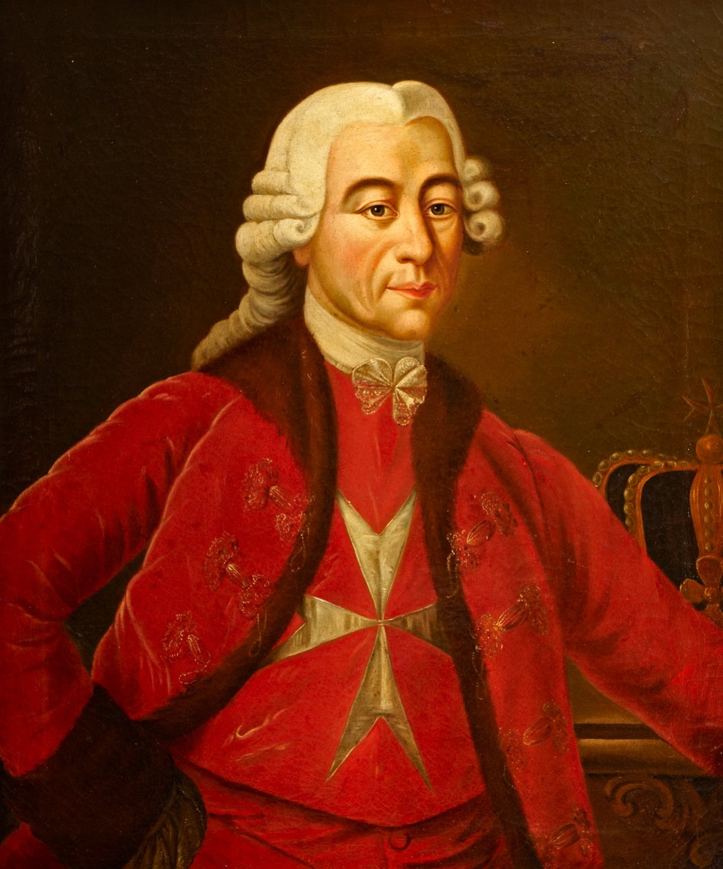 Velmistr Emmanuel de Rohan od Antoine de Favray