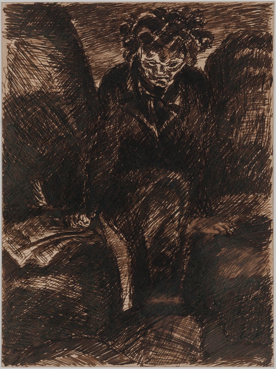 Beethoven, c. 1922. od Emile Antoine Bourdelle