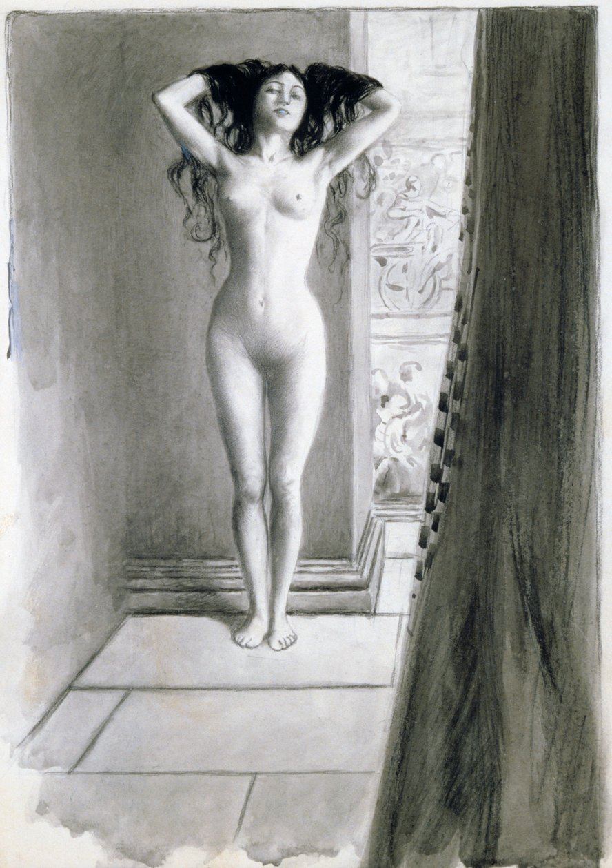 Afrodita, 1896 od Antoine Calbet