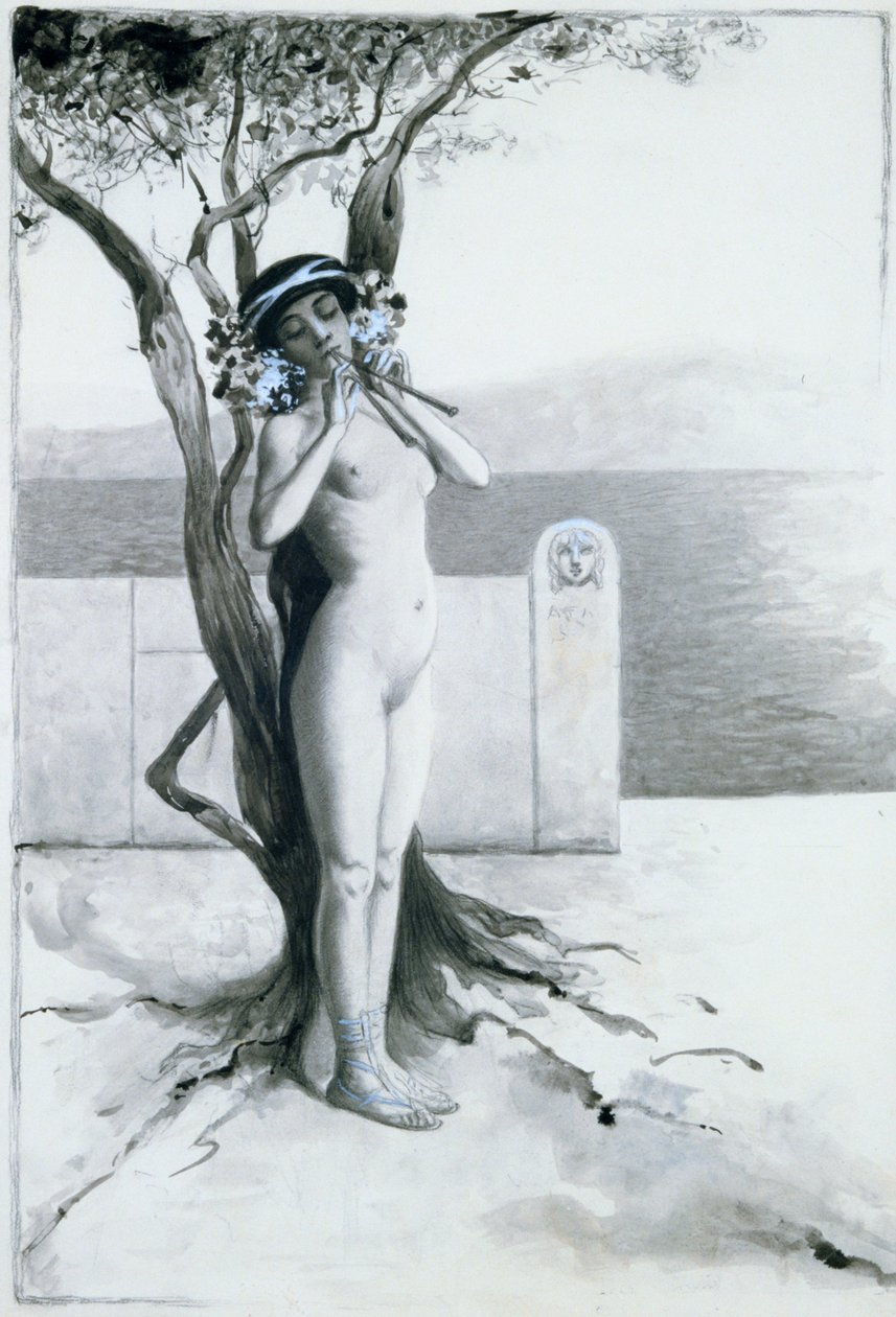 Afrodita, 1896 od Antoine Calbet