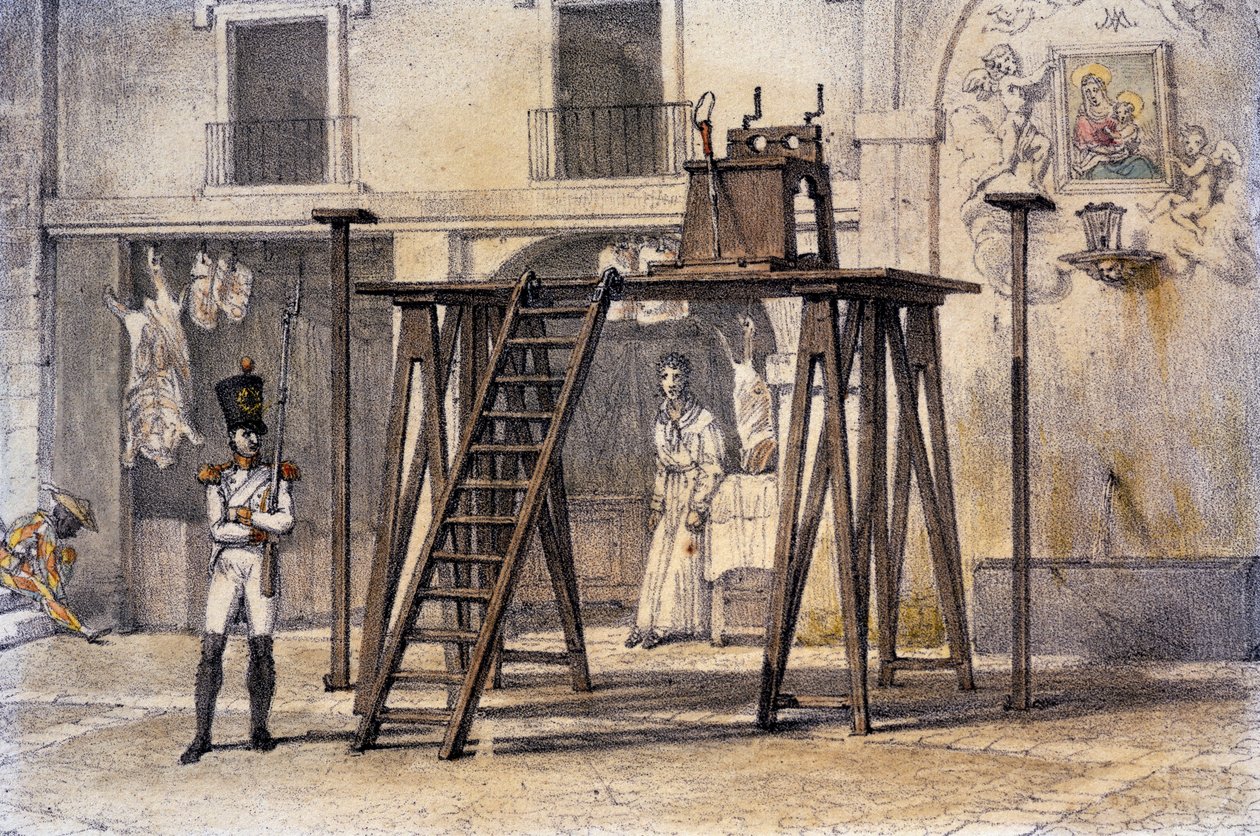 Platforma (pro pranýř) od Antoine Jean Baptiste Thomas