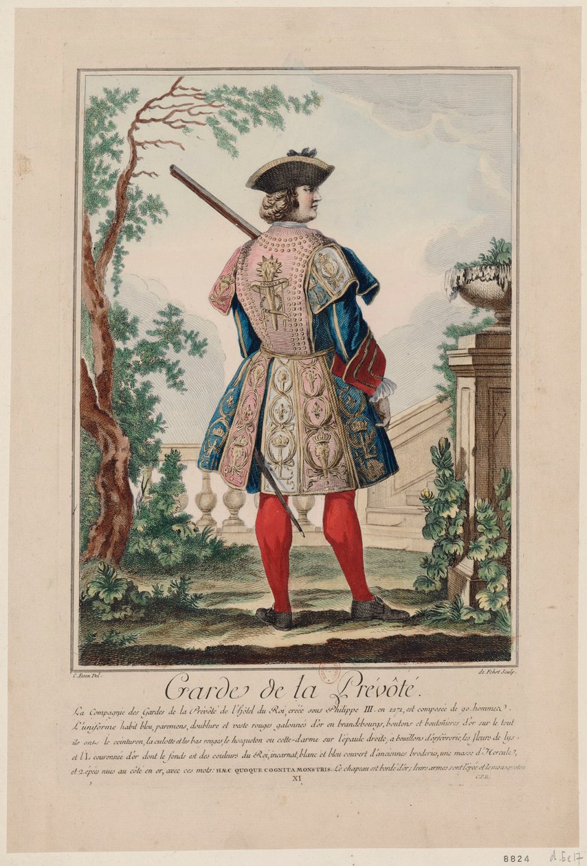 Proboštská garda, 1756. od Antoine Jean De Fehrt