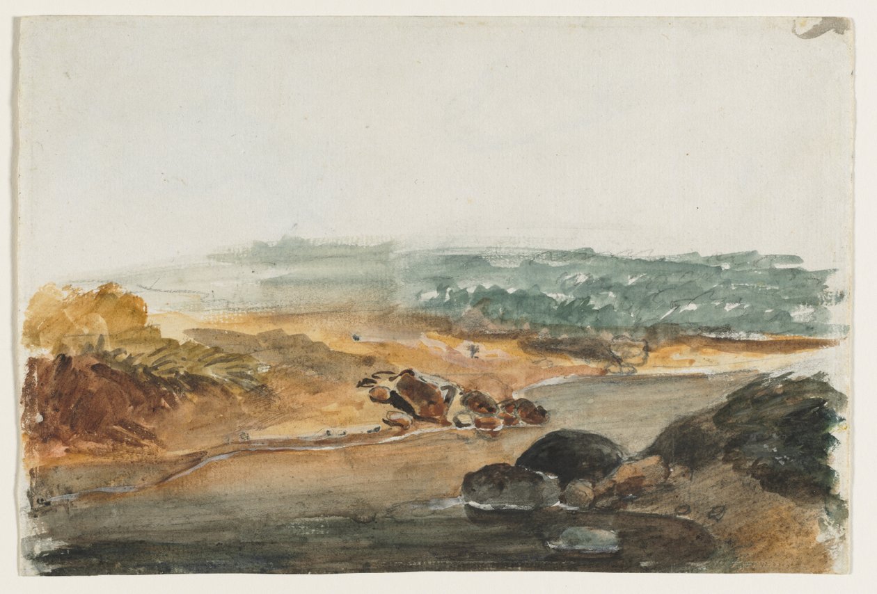 Krajina (recto) od Antoine Louis Barye