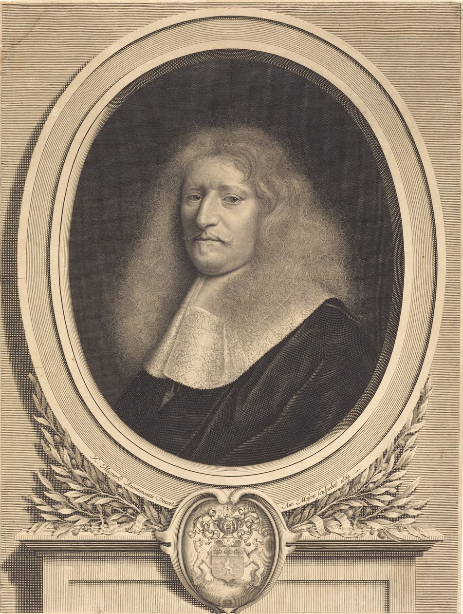 Vilém z Brisacier od Antoine Masson after Nicolas Mignard