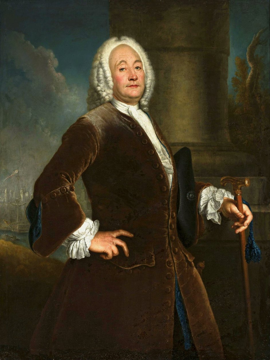 Portrét Heinricha Voguella (1681-) od Antoine Pesne