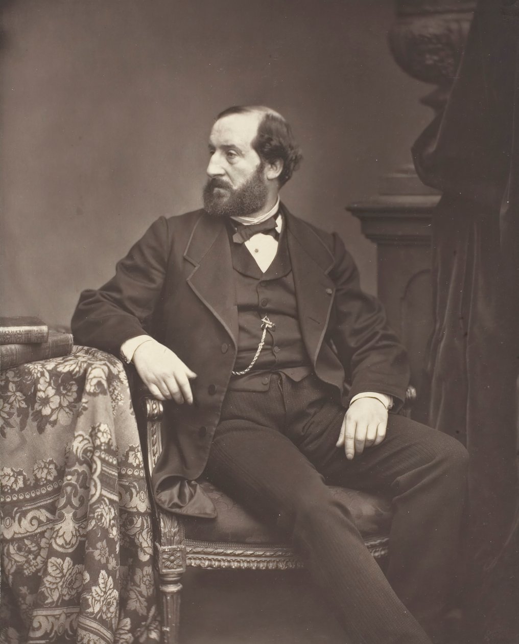 Émile Augier [francouzský dramatik], 187684. od Antoine Samuel Adam Salomon