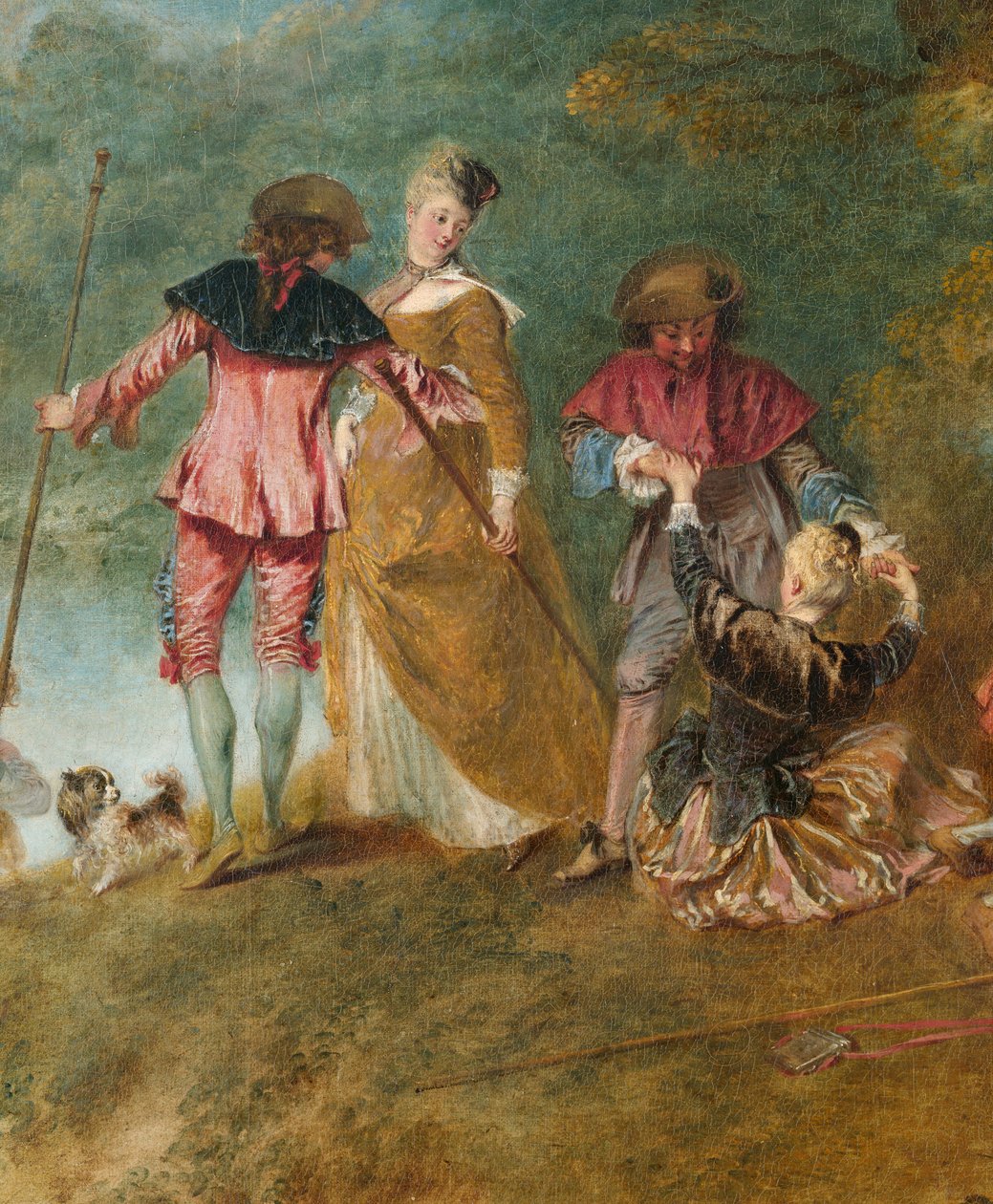 Pouť na ostrov Cythera od Jean Antoine Watteau