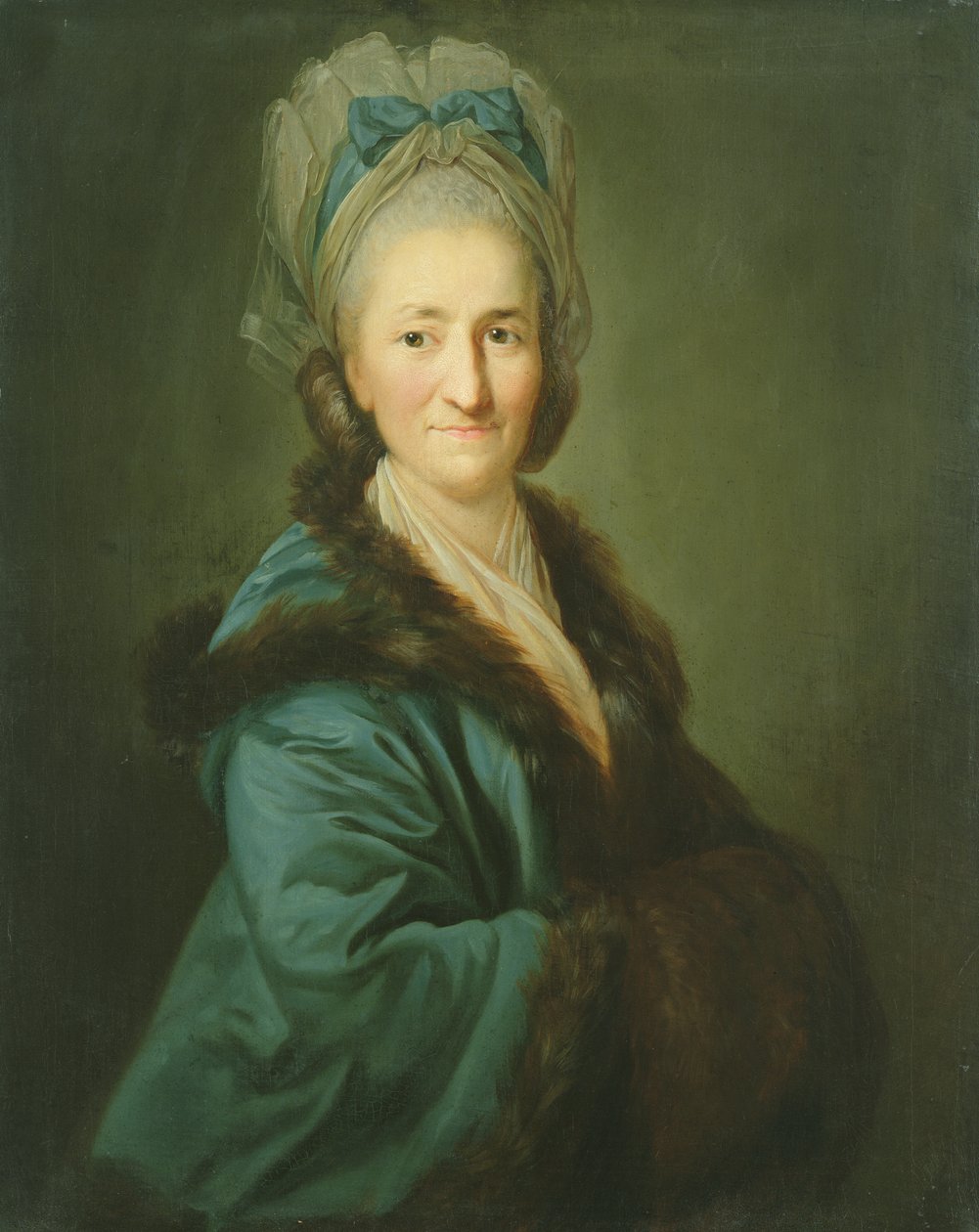Portrét staré ženy, 1780 od Anton Graff
